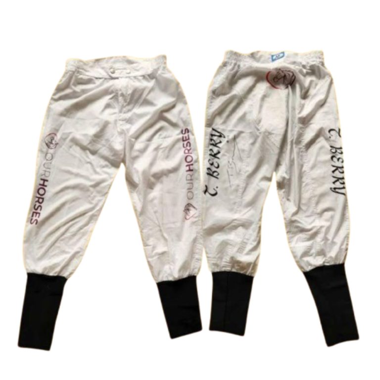 Signed Jockey Silks – Tommy Berry